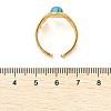 Natural Turquoise Finger Rings RJEW-Q006-01E-G-3