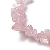 Natural Rose Quartz Beads Strands G-O049-B-36-5