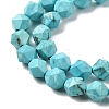 Natural Magnesite Beads Strands G-P598-B01-01-4