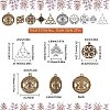 SUNNYCLUE DIY 20Pcs 10 Style Tibetan Style Alloy Pendants PALLOY-SC0004-11-2