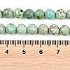 Natural Peruvian Turquoise(Jasper) Beads Strands G-F836-A02-6mm-5
