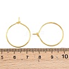 Brass Wine Glass Charm Rings X-EC067-1G-3