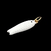 304 Stainless Steel Enamel Pendants STAS-A131-02D-G-2
