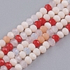 Faceted Glass Beads Strands GLAA-G074-B04-1