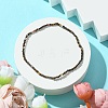 2mm Natural Tiger Eye Faceted Round Beaded Stretch Bracelets for Women BJEW-JB10843-04-2