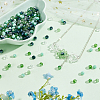   500Pcs 5 Colors Glass Beads Strands EGLA-PH0001-28A-2