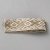 Ethnic Style Rhombus Polyester Ribbon SRIB-WH0029-015B-2