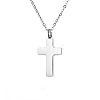 Non-Tarnish Stainless Steel Cross Urn Ashes Pendant Necklace PW-WG1DD33-02-1