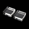 Square Transparent Acrylic Jewelry Display Pedestals ODIS-XCP0001-37-2
