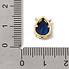 Brass Micro Pave Cubic Zirconia Pendants X-KK-K419-03G-01-3