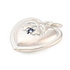 Brass Micro Pave Cubic Zirconia Pendants KK-H527-02A-P-2