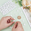 200Pcs 4 Styles Resin Imitation Pearl Beads FIND-AR0005-46-4