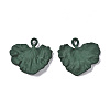 Spray Painted Alloy Pendants LS-PALLOY-T077-118B-RS-2