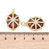 Natural Carnelian Faceted Pendants GG-CBA110A-05G-3