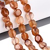 Dyed & Heated Natural Agate Beads Strands G-N359-15A-09-1