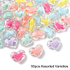 50Pcs Transparent Acrylic Beads TACR-YW0002-31-2