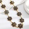 Alloy Flower Link Chain Waist Belly Chains for Women FS-WGE04C8-02-3