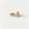 Back to School Printed Wood Stud Earrings for Women WGA6698-03-1