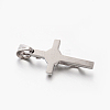 Easter Theme Hot Unisex 201 Stainless Steel Crucifix Cross Pendants STAS-F010-24P-3