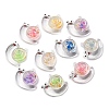 Luminous Transparent Acrylic Pendants TACR-P010-03-2