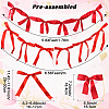 2 Styles Cloth Bowknot Banners AJEW-SP0002-70A-2
