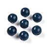 Opaque Solid Color Glass Beads X1-GLAA-N007-8mm-A06-1