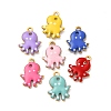 304 Stainless Steel Enamel Charms STAS-Q363-14H-G-1