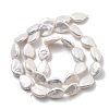 Natural Baroque Keshi Pearl Beads Strands PEAR-P064-17A-01A-3