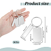 201 Stainless Steel Keychain KEYC-UN00008-3