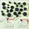 24Pcs 6 Styles Silicone Hole Plugs AJEW-NB0007-80-3