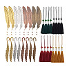 DIY Feather Bookmark Making Kits DIY-TA0003-30-9