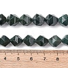 Natural Moss Agate Beads Strands G-F523-37-10mm-4