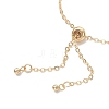 Brass Cable Chains Slider Bracelets BJEW-JB12813-01-4