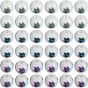 CHGCRAFT 240Pcs 3 Colors Autumn Theme Electroplate Glass Beads EGLA-CA0001-03-1