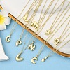 1Pc Initial Letter Brass Pendant Necklaces NJEW-YW0001-24N-4