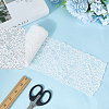 5Yards Polyester Lace Trim Ribbon for Jewelry Making OCOR-GF0004-78A-3