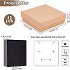 Kraft Paper Jewelry Boxes LS-CON-WH0080-33B-4