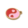 304 Stainless Steel Enamel Charms STAS-P388-19K-G-2