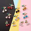 Alloy Rhinestone Pendants ALRI-TA0001-11-6