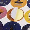 Halloween Theme Plastic Stickers STIC-C009-01F-3