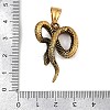 Hand Polished 304 Stainless Steel Pendants STAS-V012-04AG-3