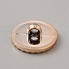 Plastic Shank Buttons BUTT-WH0028-57D-01-2