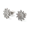 Non-Tarnish 304 Stainless Steel Embossing Stud Earrings EJEW-U001-06P-02-2