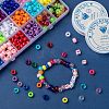 DIY Acrylic Bead Stretch Bracelets Making Kits DIY-JP0005-82-3