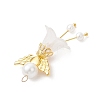 Frosted Acrylic Pendants PALLOY-JF04047-5