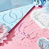 8 Bags 8 Colors Glass Round Seed Beads SEED-PH0001-93-3