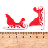 Christmas Decorations Theme Opaque Resin Decoden Cabochons RESI-Z026-01E-3