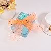 Heart Glitter Sequin Deco Mesh Ribbons OCOR-BC0007-09-7