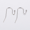 Tarnish Resistant 304 Stainless Steel Earring Hooks X-STAS-H448-01P-1