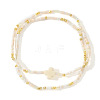 2Pcs Bohemian Glass Seed Beaded Stretch Bracelet Sets XM0961-7-1